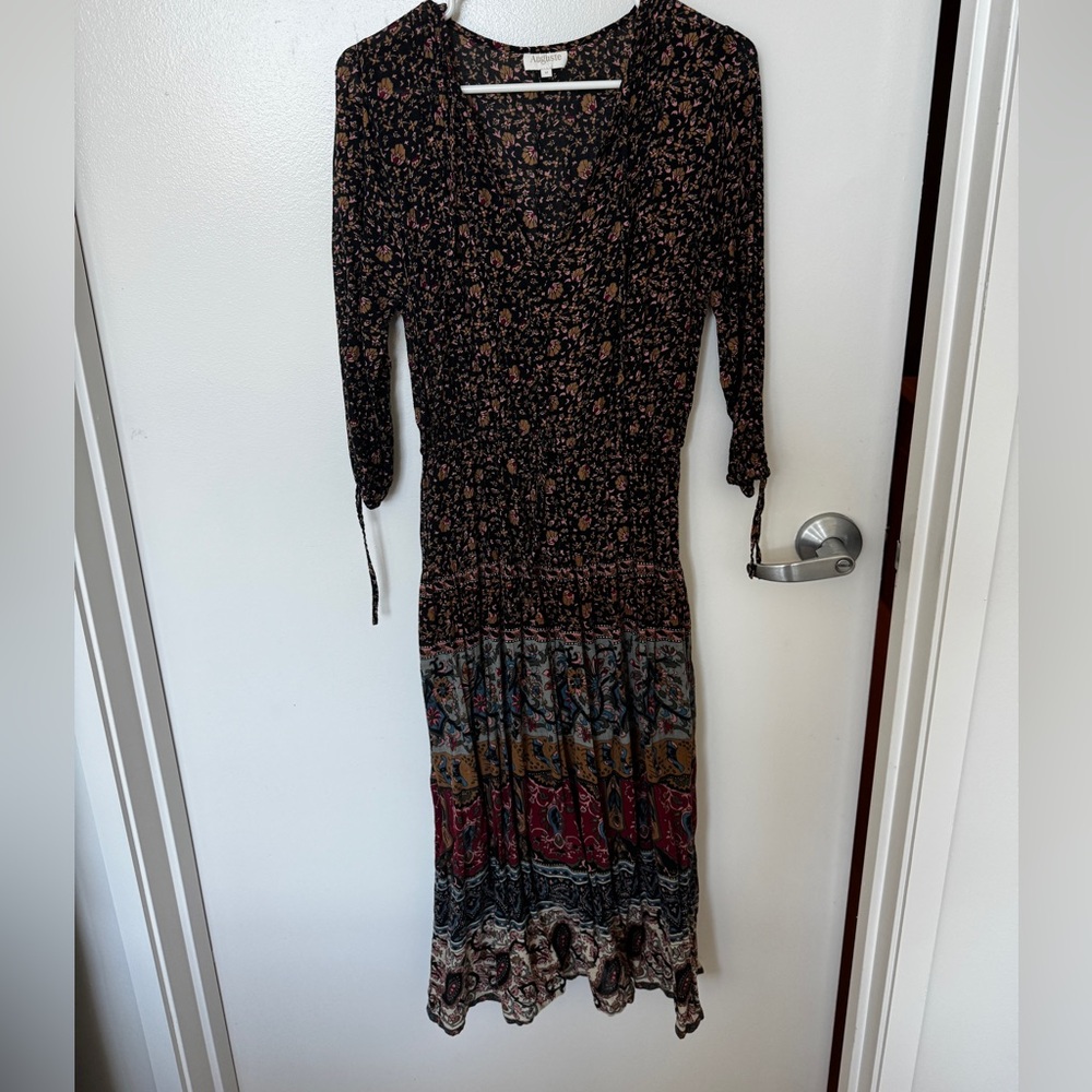 Auguste The Label Floral Midi Dress